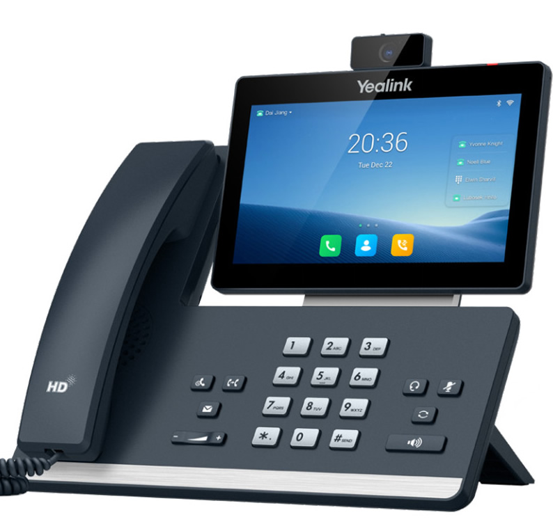 yealink sip-t58W with camera